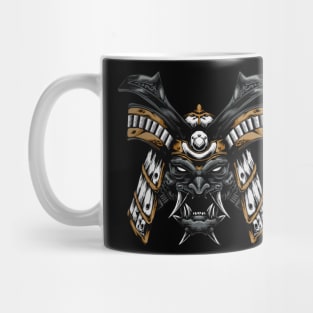 samurai skull Mug